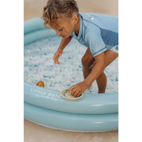 Aufblasbarer Pool Ocean Dreams blau 150 cm Little Dutch Schwimmbecken