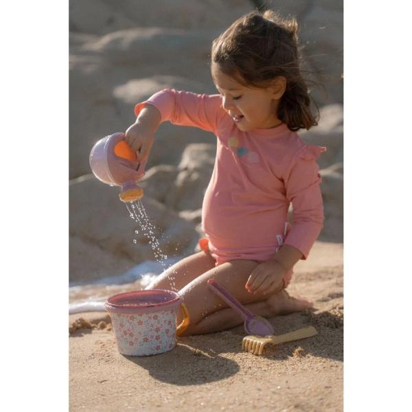 Little Dutch rosa Strandset Pink Flowers 5 Teilig Little Dutch rosa Strandset Pink Flowers 5 Teilig