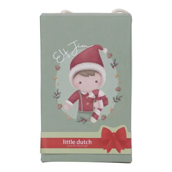 Little Dutch Weihnachtspuppe Jim - Rot - Weihnachten mit Zuckerstange Little Dutch Weihnachtspuppe Jim - Rot - Weihnachten mit Zuckerstange
