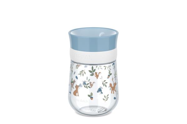 Little Dutch 360° Trinkbecher blau Mepal Mio 300 ml - Forest Friends Little Dutch 360° Trinkbecher blau Mepal Mio 300 ml - Forest Friends