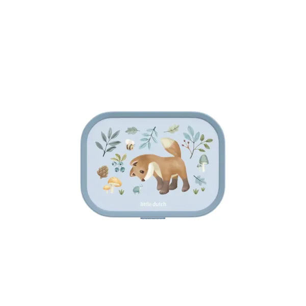 Little Dutch Brotdose blau Campus - Forest Friends Lunchbox Mepal