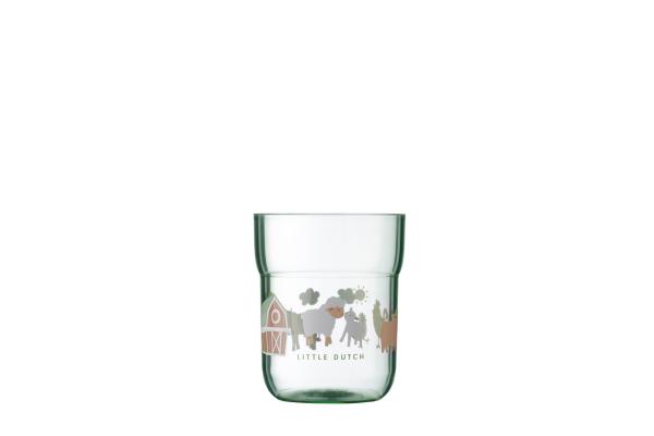 Little Dutch Kinderbecher grün Mepal Mio 250 ml - Little Farm