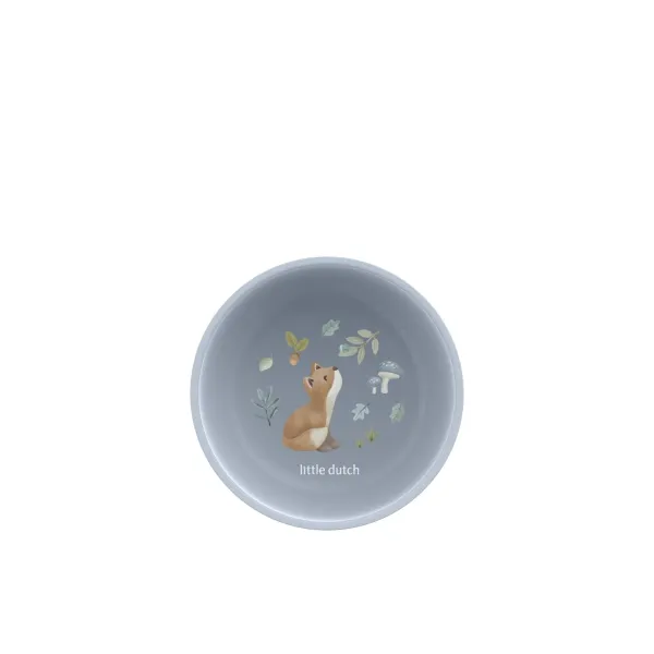 Little Dutch Kinderschale blau - Forest Friends Mio Mepal