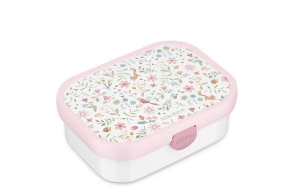 Little Dutch rosa Brotdose Bento-Einsatz und Gabel Campus - Mepal Fairy Wonders