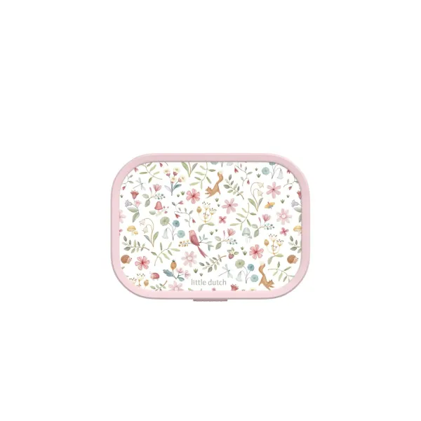 Little Dutch rosa Brotdose Bento-Einsatz und Gabel Campus - Mepal Fairy Wonders