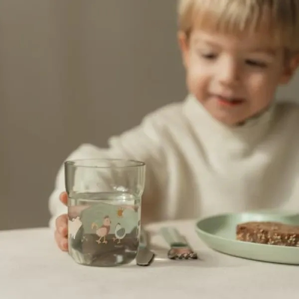 Little Dutch Kinderbecher grün Mepal Mio 250 ml - Little Farm