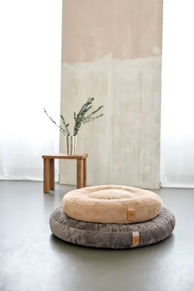 Hundebett Rund graubraun - Fippa Taupe PALOPA Hundebett Rund graubraun - Fippa Taupe PALOPA