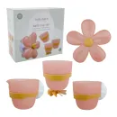 Little Dutch rosa Badewannenbecher Blume - Essentials Machen Sie die Badezeit zu einer Party mit diesem rosa Badbecher-Set!
