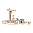 Little Dutch Holzkran FSC-Holz mit Zubehör Set